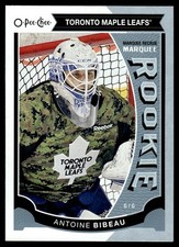 2015-16 O PEE CHEE MARQUEE ROOKIE Antoine Bibeau Rookie Toronto Maple Leafs #517