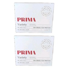 2 PK PRIMA ANCESTRAL PROTEIN BAR Grass-Fed, Low Carb, Gluten-Free 7 Pack Variety