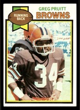 1979 Topps Greg Pruitt #455 - Cleveland Browns