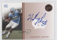 2009 Press Pass Signings Hakeem Nicks #PPS-HN Auto 0a1