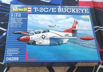 Revell T-2C/E Buckeye 1:72 Scale Kit #04289 New Open Box US Navy Rockwell T-2 