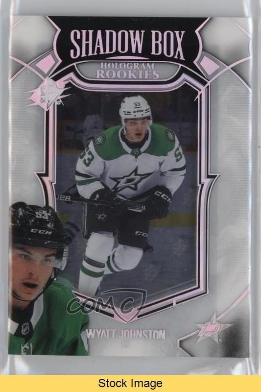 2022-23 SPx Shadow Box Rookies Wyatt Johnston #SB-20 Rookie RC READ