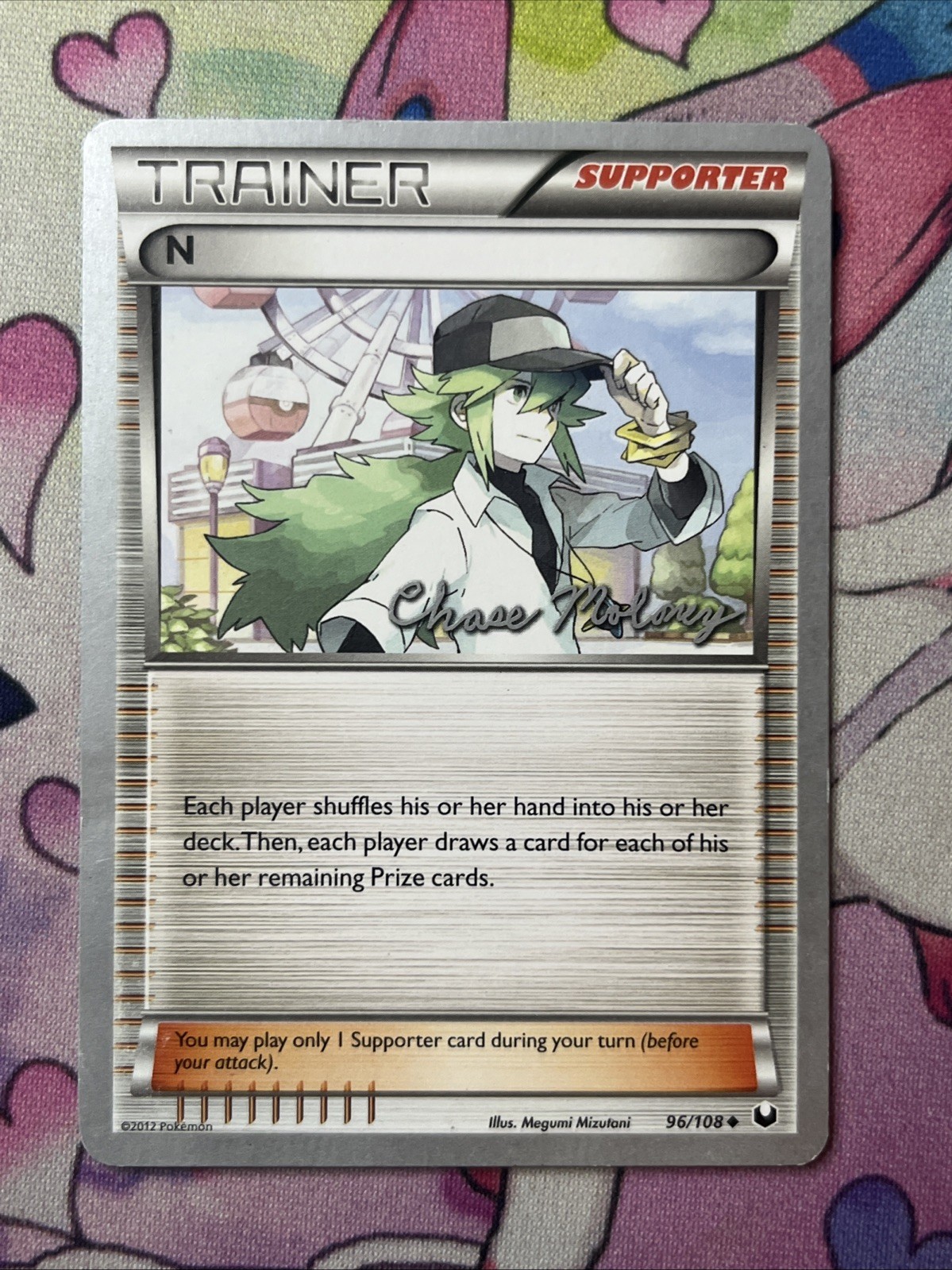 2012 Black & White - Dark Explorers world championships 2015 N Uncommon #96 LP