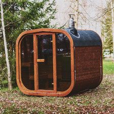 Mande MW20 Outdoor ThermoWood Sauna   Premium Backyard Relaxation by Patio Elega