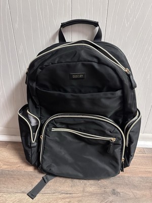 Kenneth Cole Reaction Chelsea Chevron 15'' Laptop Backpack Bookbag Black