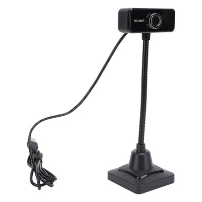 USB HD 1080P Webcam With Nose Canceling Mic Wide Angle Desktop Webcam For PC Fit