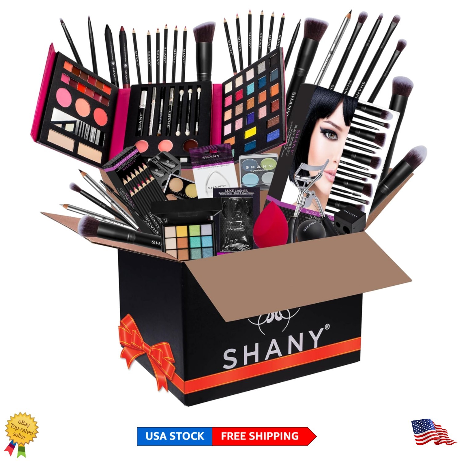 All-in-One Multi-Colored Makeup Gift Set - Ideal for Beginne