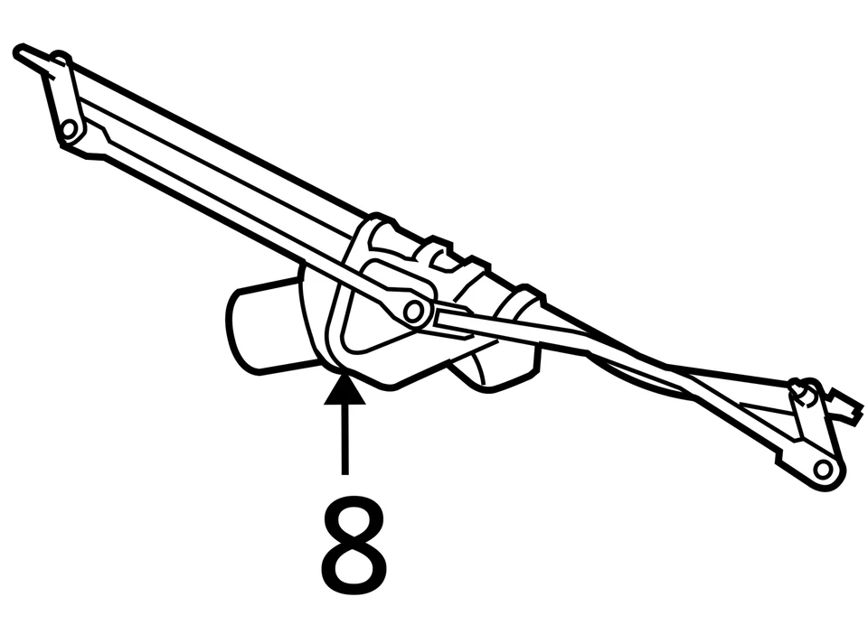 LIMPIAPARABRISAS TRANSMISIÓN Mini Cooper Clubman 2007 07 2008 08 2009 09 10 11 12 1005551 Foto 4 de 4