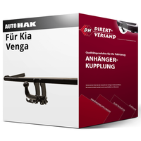 für Kia Venga Typ YN (Auto Hak) AnhäNgerkupplung Horizontal Abnehmbar Neu