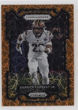 2023 Panini Prizm Lazer Prizm Darrick Forrest Jr #296 13w8