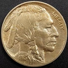 1913 Type 1 Buffalo Nickel! Sharp!