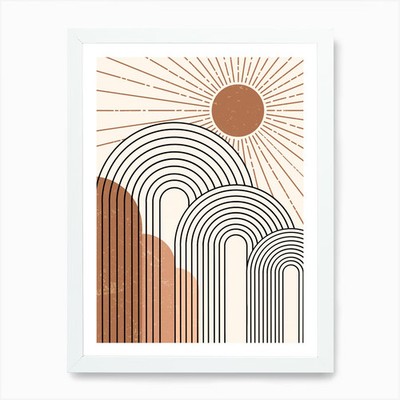 Abstract Abstract Painting Art Prin Framed Wall Art Poster Canvas Print Picture