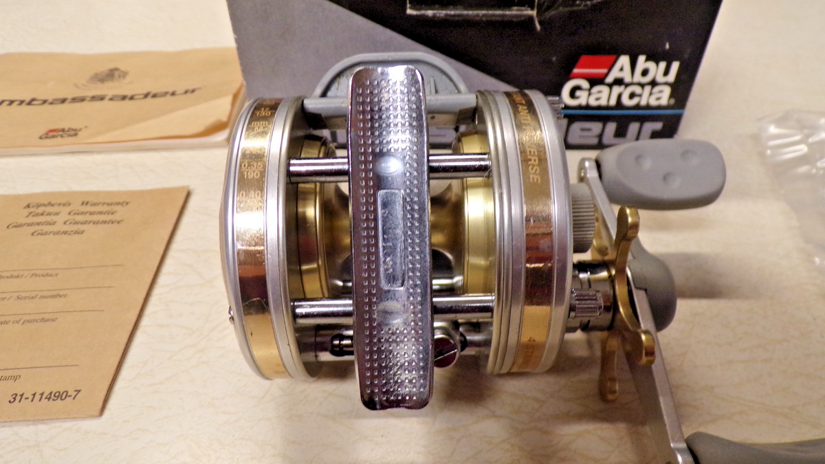 ABU GARCIA AMBASSADEUR FISHING REEL W/ BOX - ULTRA CAST 5600-C