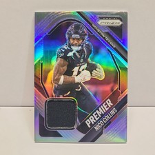 2025 PANINI PRIZM NICO COLLINS PREMIER PATCH SILVER TEXANS PJY-NCS