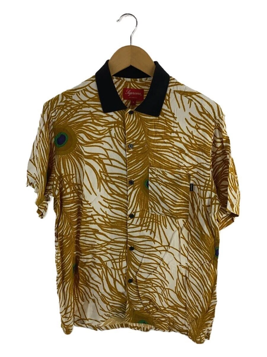 Chemise Supreme manches courtes/S/rayonne/ylw/tout motif