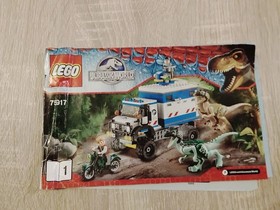 LEGO Jurassic World 75919 75918 75917 75916 75915 75927 Instruction Manual Book