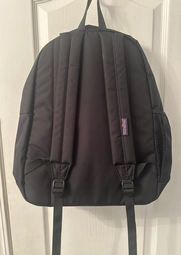 JanSport Backpack Black Cross Town 17” School 15”Laptop - 第 8/10 張圖片