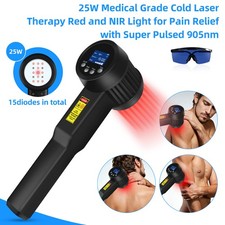 25W Professional Cold Laser Therapy Device at Home for Deep Muscle Injuries