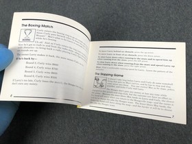 The Three Stooges - Nintendo NES - Manual Only - Good - SAFE SHIP!