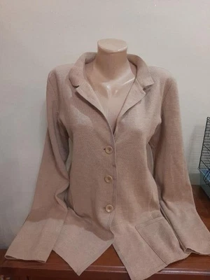 Women Tomas Maier Sweater Beige Wool 40 / L / 48 - Bild 1 von 4