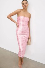 LoveShackFancy Stasia Sequin Dress - Pink Size 6