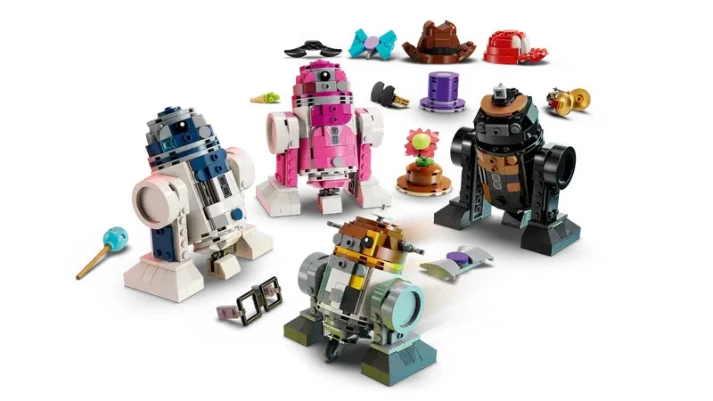 LEGO 75392 Star Wars Creative Play Droid Builder R2-D2 Building Set 1186Pcs New - Image 3 of 4