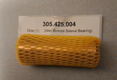 Weil Pump Parts - Sleeve Bearing, Bronze, Weil Part No. 305.425.004