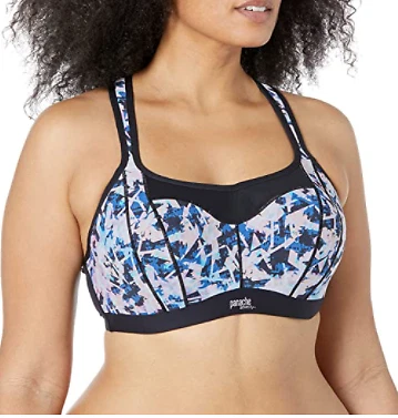 Panache TIE DYE GEO Racerback Full Busted Underwire Sports Bra US 40J UK 40GG