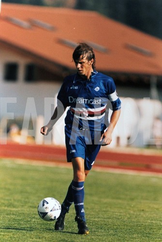 Photo de presse vintage Football Serie A 1997-98 Sampdoria