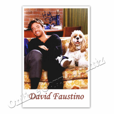 David Faustino alias Bud Bundy +++ Autogrammfotokarte ²