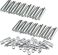 30 Sets Aluminum Conical Coupler Pins with R-Clip Stage Lights Truss Accessories