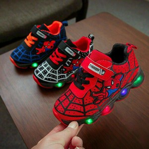 boys spiderman trainers