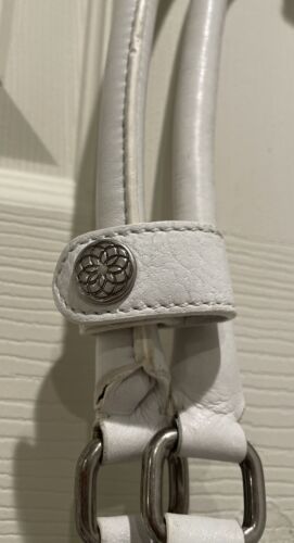 Borsa a tracolla Cul-De-Sac bianca in vera pelle - Nuova con etichette - Foto 8 di 9