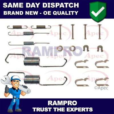 Rampro Rear Brake Shoes Fitting Kit Fits Honda Civic CR-V HR-V Suzuki Jimny