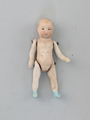 Ganz-Biskuit Porzellan Puppenstubenpuppe 9110010-x Knabe Junge