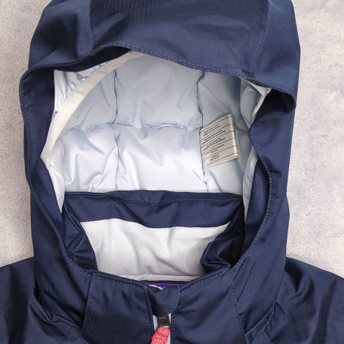 Patagonia Girls' Snowbelle Hooded Winter Ski Jacket Size L (12) Navy Blue EUC - Picture 6 of 19