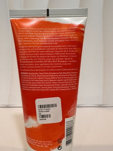 Bumble and Bumble Hairdresser's Invisible Oil Ultra Rich Conditioner 6.7oz/200ml - Picture 2 of 3