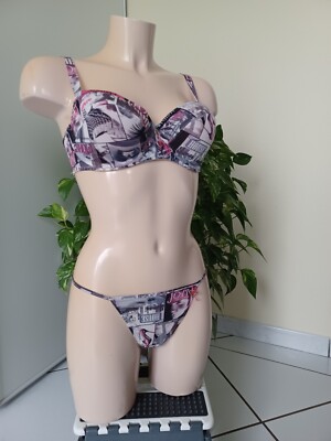 LISE CHARMEL DEGRIFFE DESSOUS SET GR. 90E / 2 STRINGS