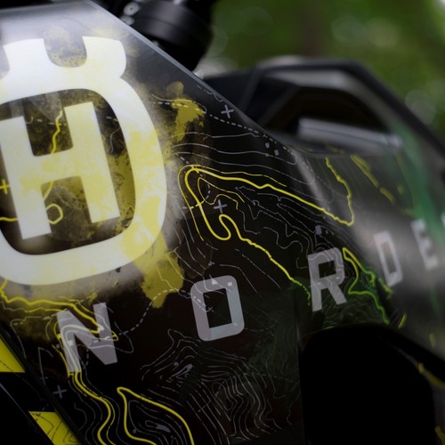 Dekor Husqvarna Norden 901 2020 2021 2022 2023 2024 Aufkleber Grafik - Bild 4 von 17