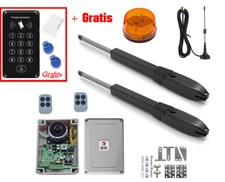 Ensemble D'Actionneur De Portail Battant Pour Double Portail Jusqu'à 6M Et 800KG