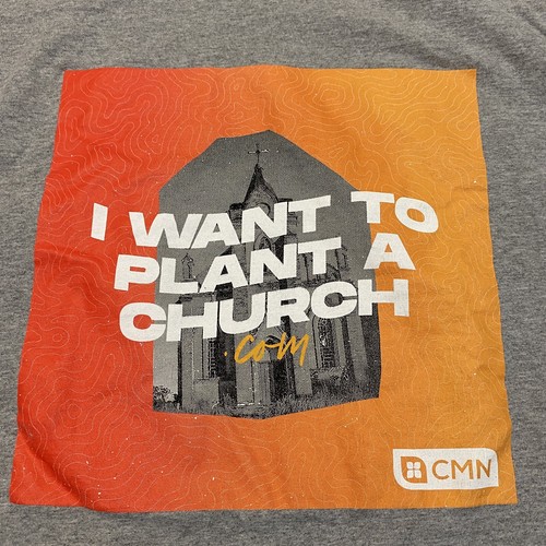 Carhartt Jesus T Shirt I Want To Plant a Church Pocket T Gray Size Large Men's - Picture 2 of 12