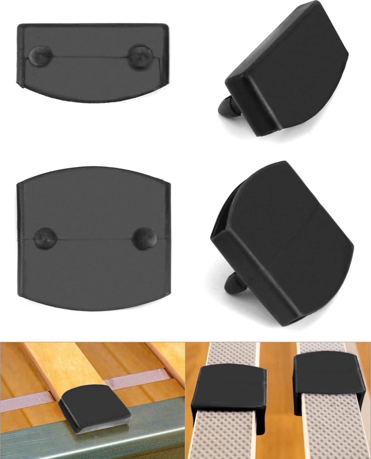 36 Pcs Plastic Bed Slat Caps, Side and Center Bed Slats Holders Replacement for