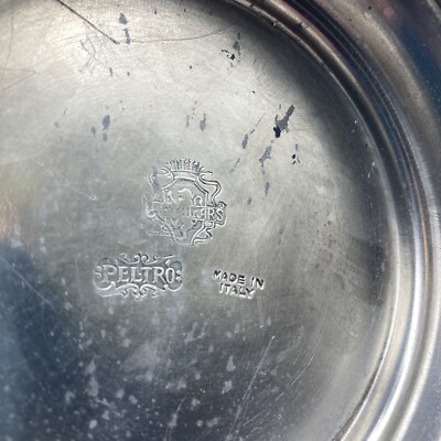 イタリア PELTROのピュター製バレリーナ像です。 木製ベース Vintage Italy Metalars Peltro Pewter Handcrafted Fluted