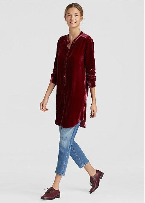 Eileen fisher hotsell velvet top