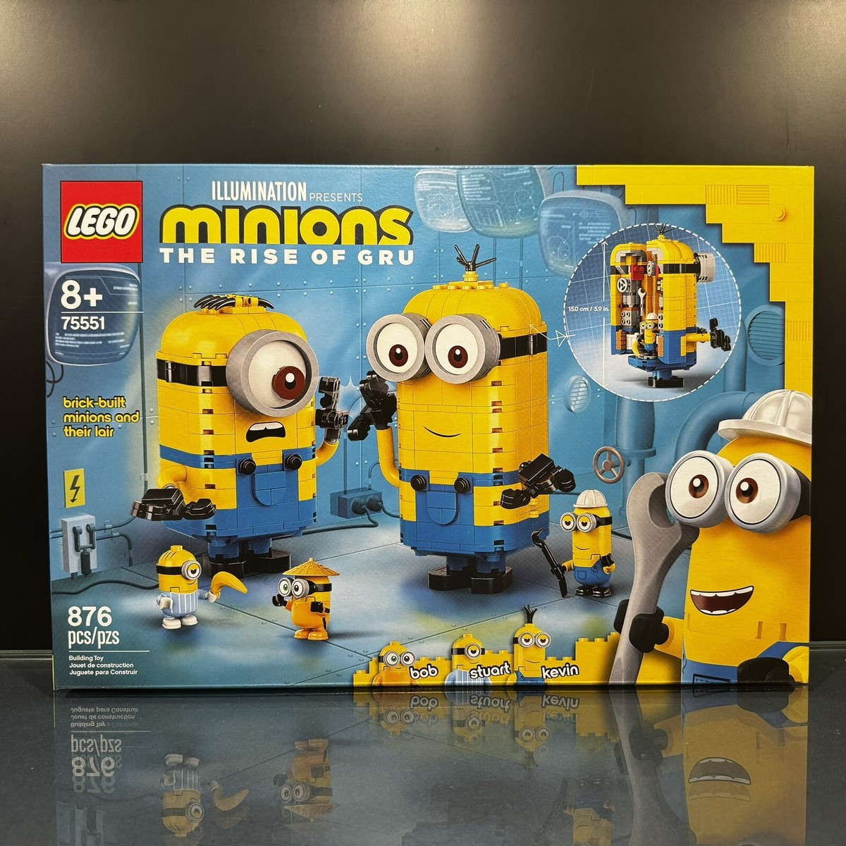 LEGO 75551 MINIONS: The Rise Of Gru- Brick-Built Minions and Their