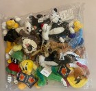 Lot de 12 mini sac de fèves en peluche vintage Warner Bros 1999 Looney Tunes SCELLÉ