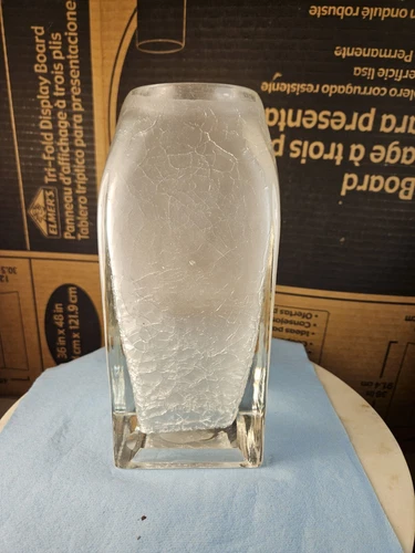 Fabulous Orrefors Sweden Sven Palmquist Art Glass Vase