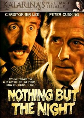NOTHING BUT THE NIGHT DVD NEW Scorpion Releasing Christopher Lee Peter Cushing