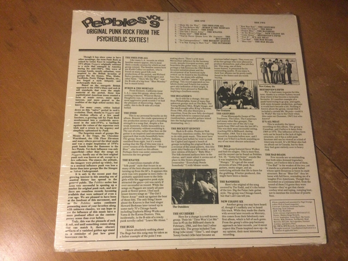 洋楽 Pebbles Vol.2 60s Punk & Psych Classics PEBBLES - Vol 09 Southern Calif Vol 2 ORIGINAL 60s PUNK