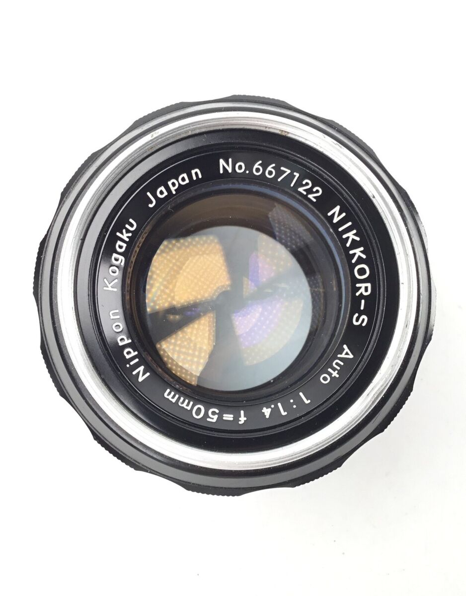 Nikon 50mm f/1.4 NIKKOR-S Manual Focus Lens SN667122 | eBay Nikon 50mm f/1.4 NIKKOR-S Manual Focus Lens SN667122 | eBay